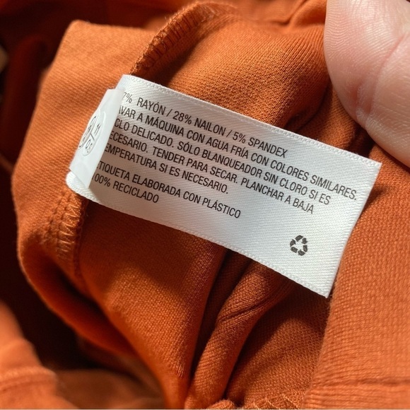 A New Day Orange Flare Trousers - Picture 5 of 5